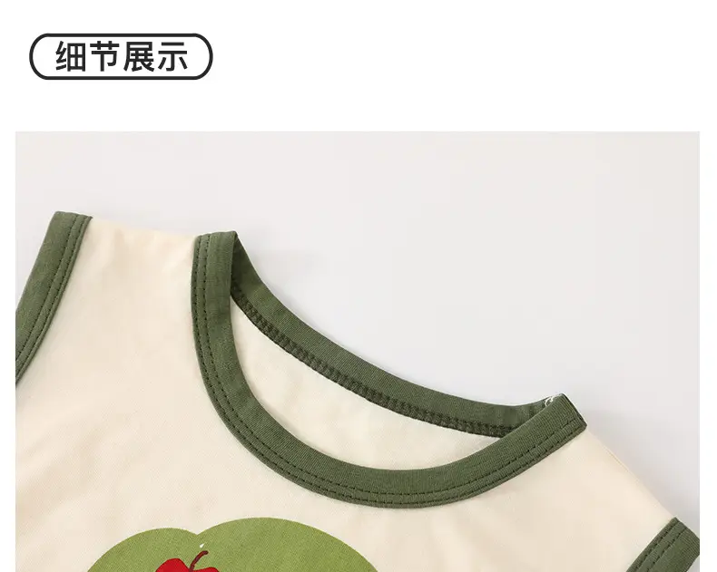Duuduu Forest Style Baby Vest Sleeveless Summer for Boys — feature 17
