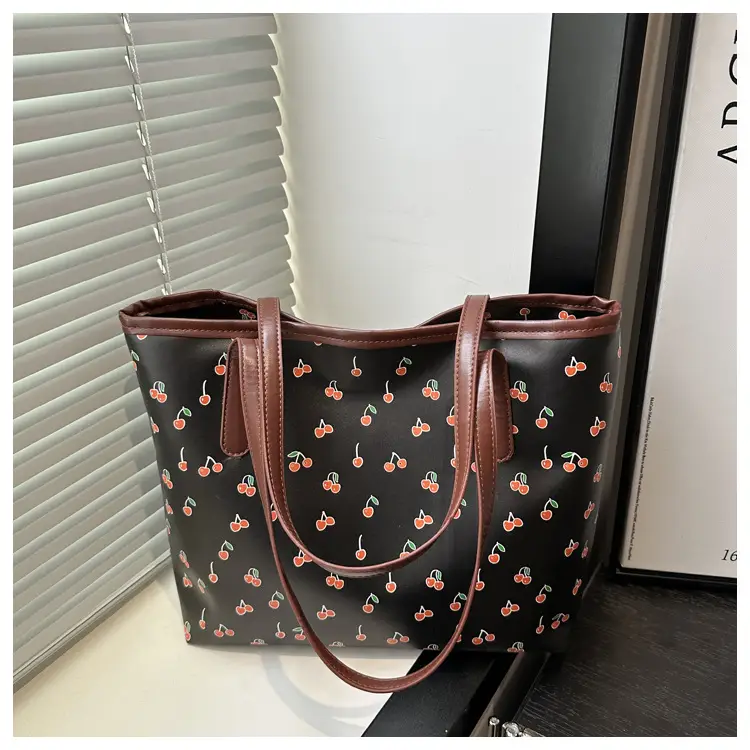 2025 Casual Women's Printed Crossbody Bag White Brown — feature 18