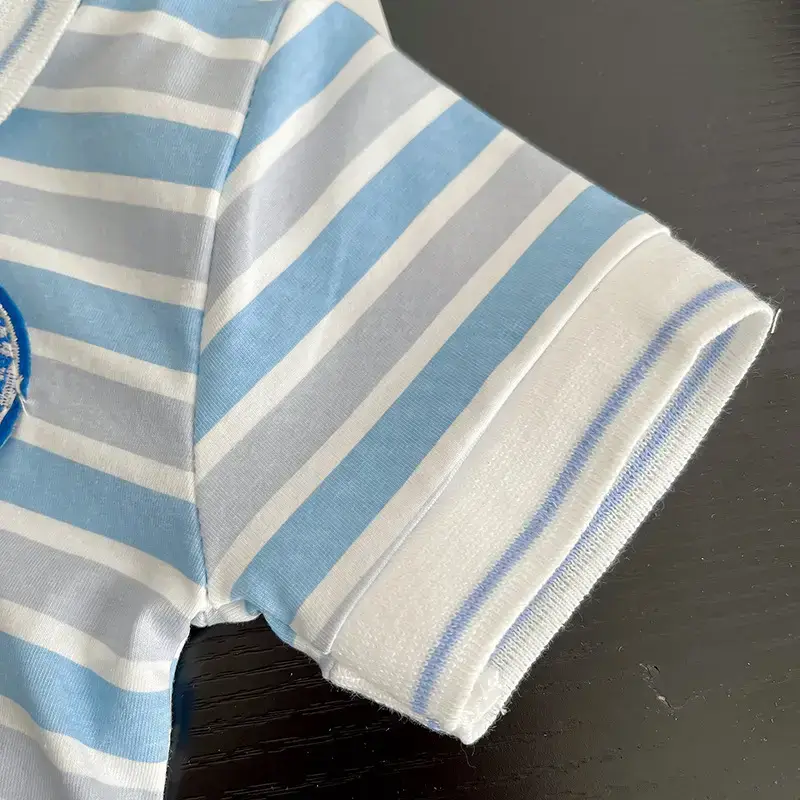 Baby Striped T-Shirt 2025 Boys Summer Two-Piece Set — feature 10