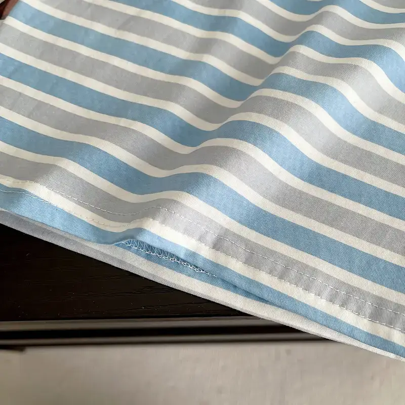 Baby Striped T-Shirt 2025 Boys Summer Two-Piece Set — feature 11