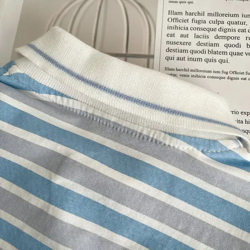 Baby Striped T-Shirt 2025 Boys Summer Two-Piece Set — feature 13