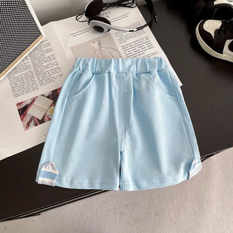 Baby Striped T-Shirt 2025 Boys Summer Two-Piece Set — feature 6