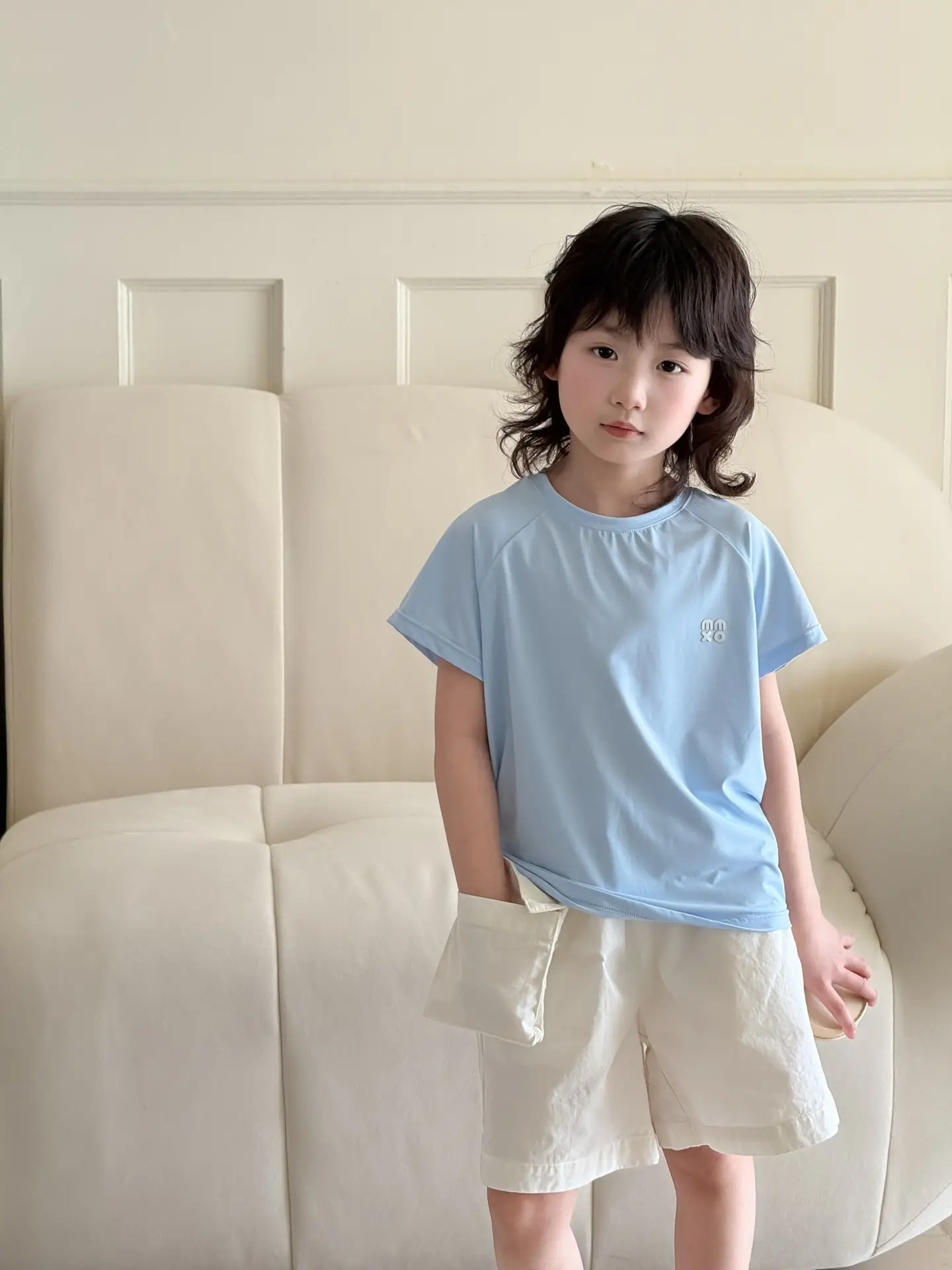 Light Blue T-Shirt for Boys Short Sleeve — feature 8