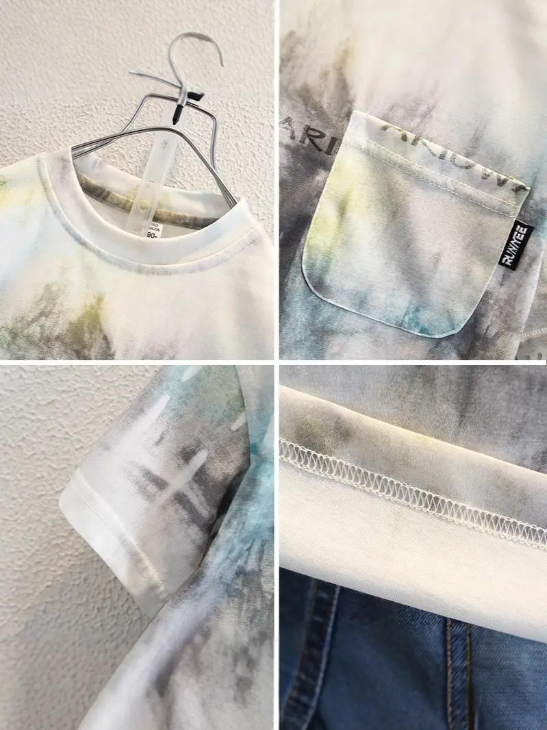 8192 Boys Tie-Dye T-Shirt 2026 Cool Style - Image 3