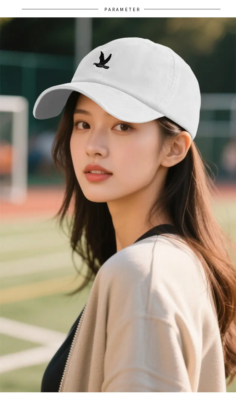 Korean Style Foldable Baseball Cap for Women Men Wide Brim Sun Protection — feature 8