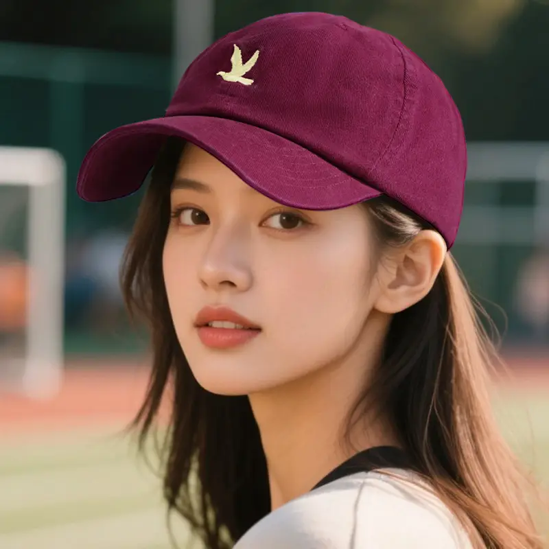 Korean Style Foldable Baseball Cap for Women Men Wide Brim Sun Protection - Image 3