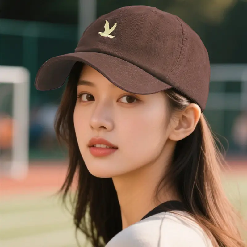 Korean Style Foldable Baseball Cap for Women Men Wide Brim Sun Protection - Image 4