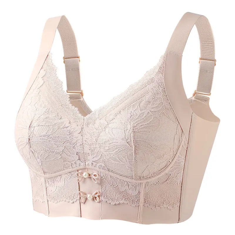 Large Size Adjustable Breast-Retracting Bra, Large Breasts and Small Breasts, Lifting Bra Without Rims, Corrective Expansion Bra