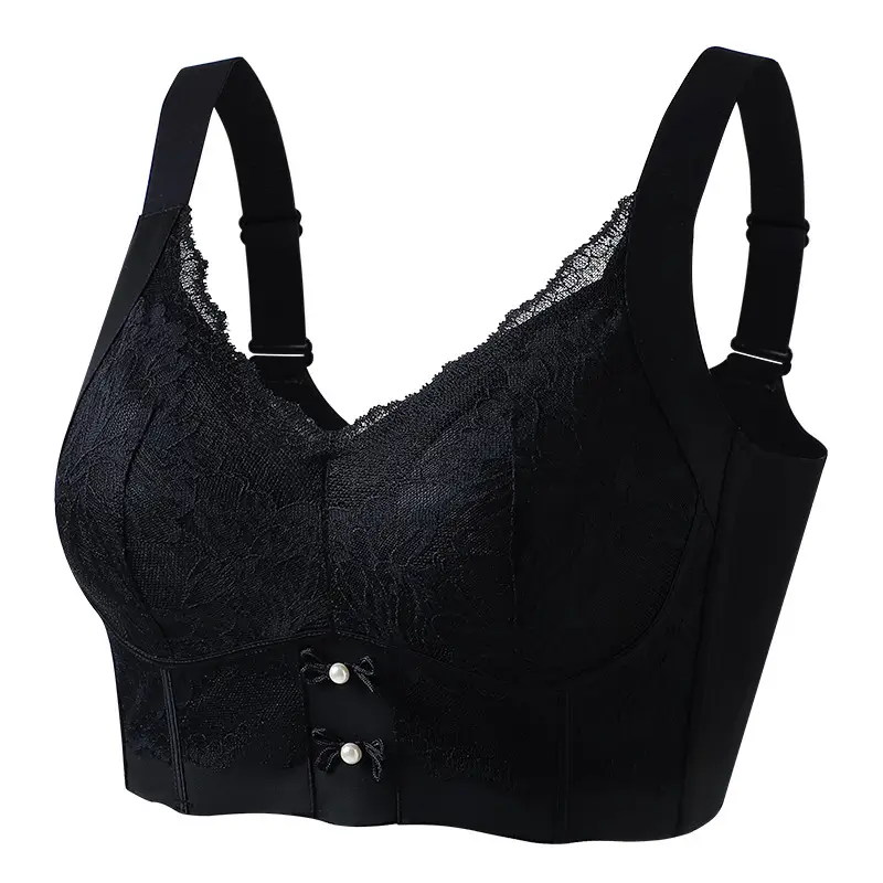 Large Size Adjustable Breast-Retracting Bra, Large Breasts and Small Breasts, Lifting Bra Without Rims, Corrective Expansion Bra
