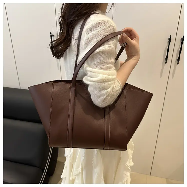 Women's Retro Underarm Bags Large Capacity Shoulder Handbag — feature 14