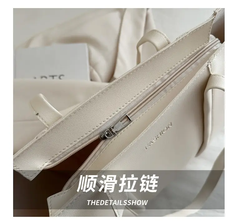 Women's Retro Underarm Bags Large Capacity Shoulder Handbag — feature 4