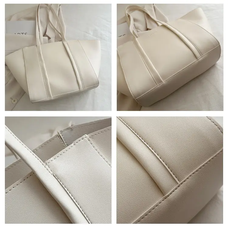 Women's Retro Underarm Bags Large Capacity Shoulder Handbag — feature 7