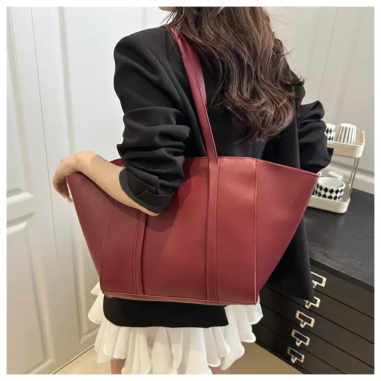 Women's Retro Underarm Bags Large Capacity Shoulder Handbag — feature 8