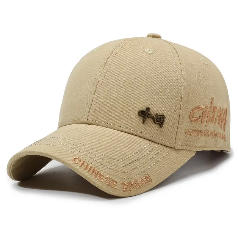 Chinese Embroidered Baseball Cap for Men Women - Image 2
