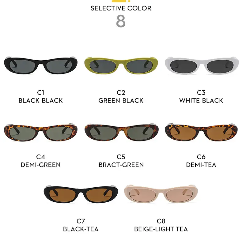 European American Retro Large Frame Sunscreen Sunglasses — feature 12
