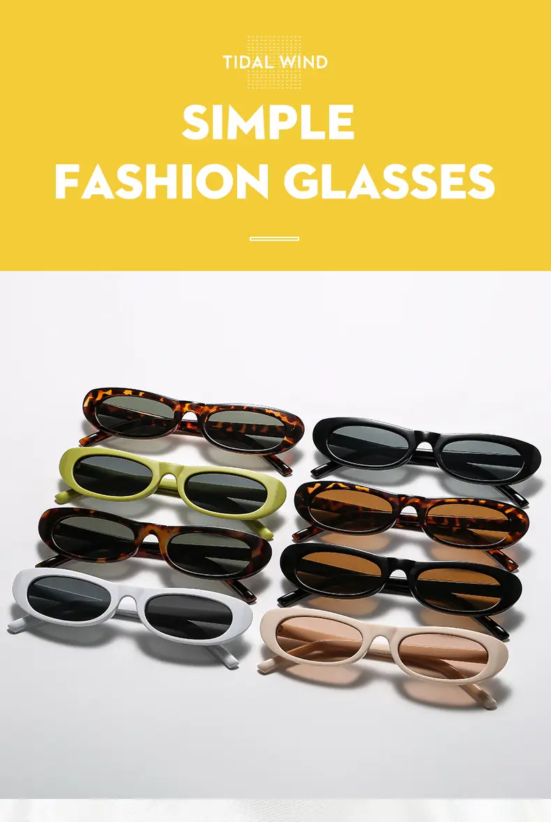 European American Retro Large Frame Sunscreen Sunglasses — feature 5
