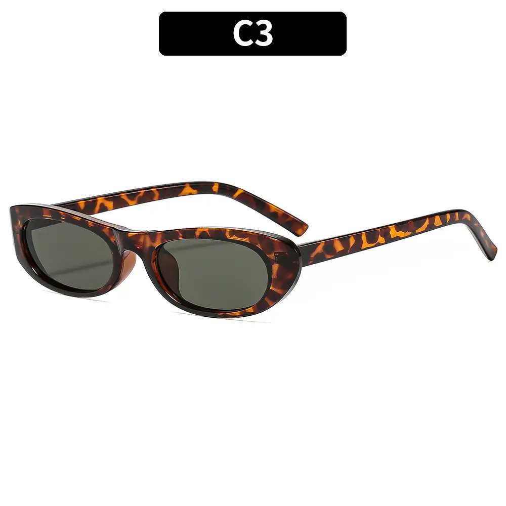 European American Retro Large Frame Sunscreen Sunglasses
