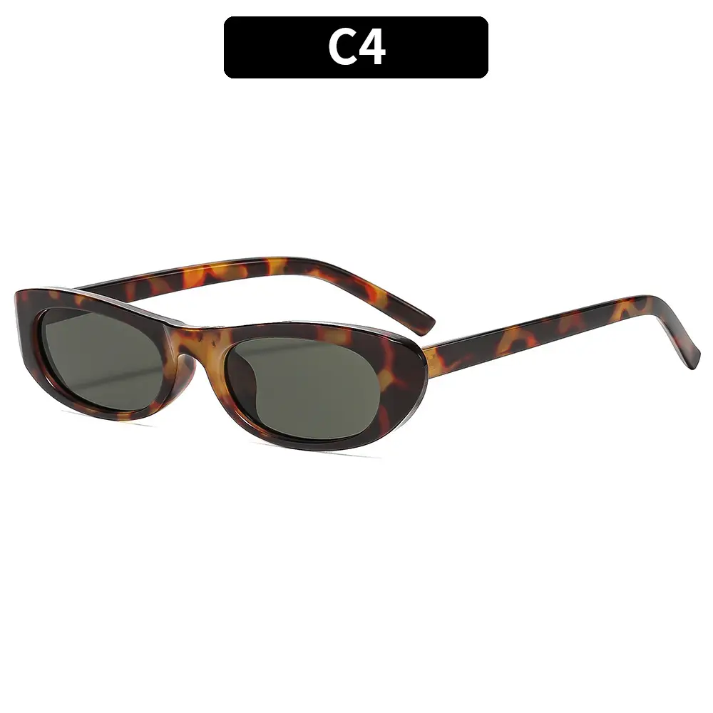 European American Retro Large Frame Sunscreen Sunglasses