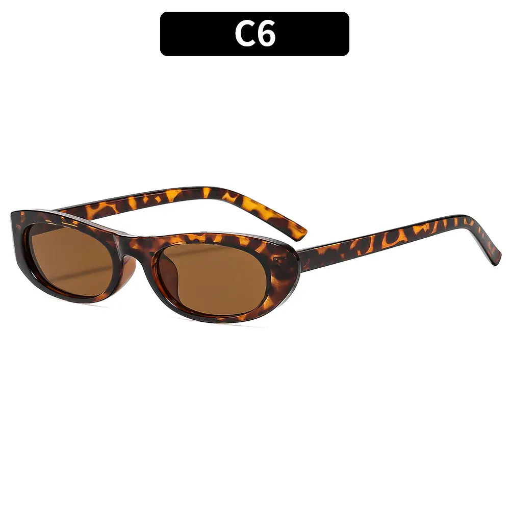 European American Retro Large Frame Sunscreen Sunglasses