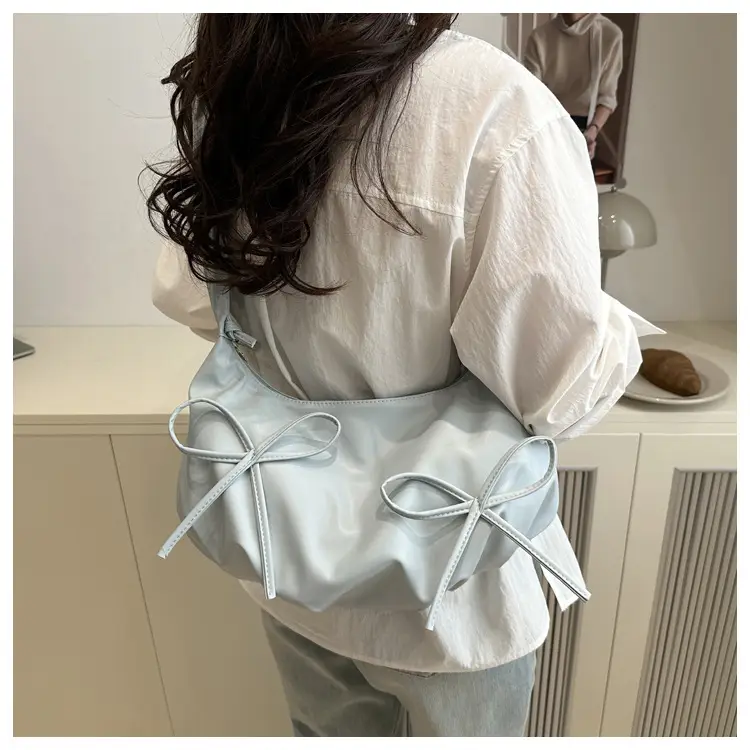 Sweet Bow Shoulder Bag for Women Spring Summer 2025 — feature 12