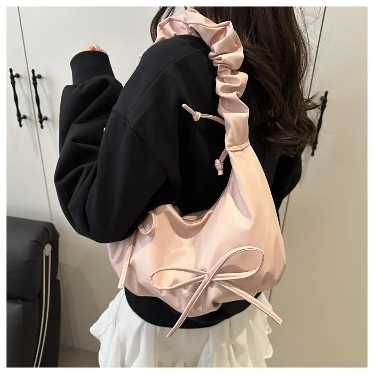 Sweet Bow Shoulder Bag for Women Spring Summer 2025 — feature 16