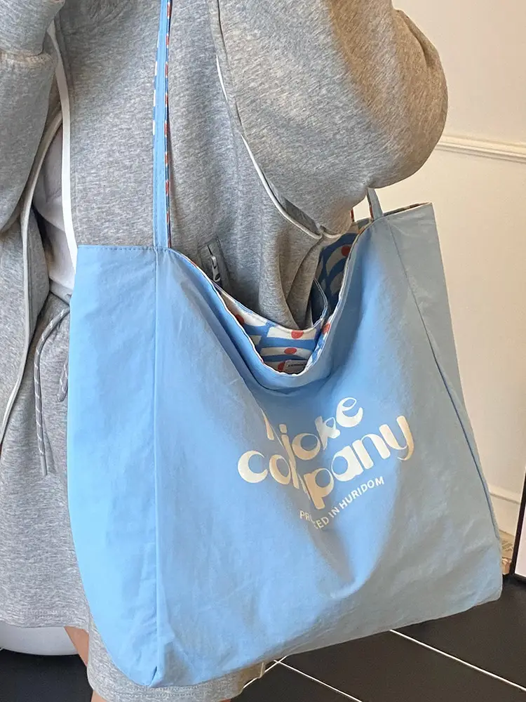 2025 New Summer Bag Women's Lazy Style Large Capacity Canvas Bag - Image 8