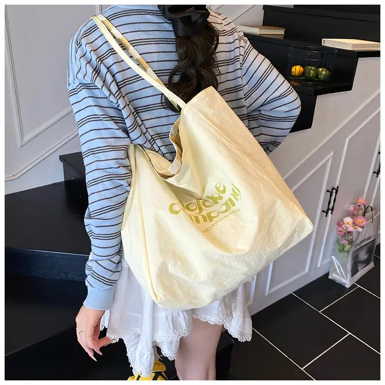 2025 New Summer Bag Women's Lazy Style Large Capacity Canvas Bag — feature 12