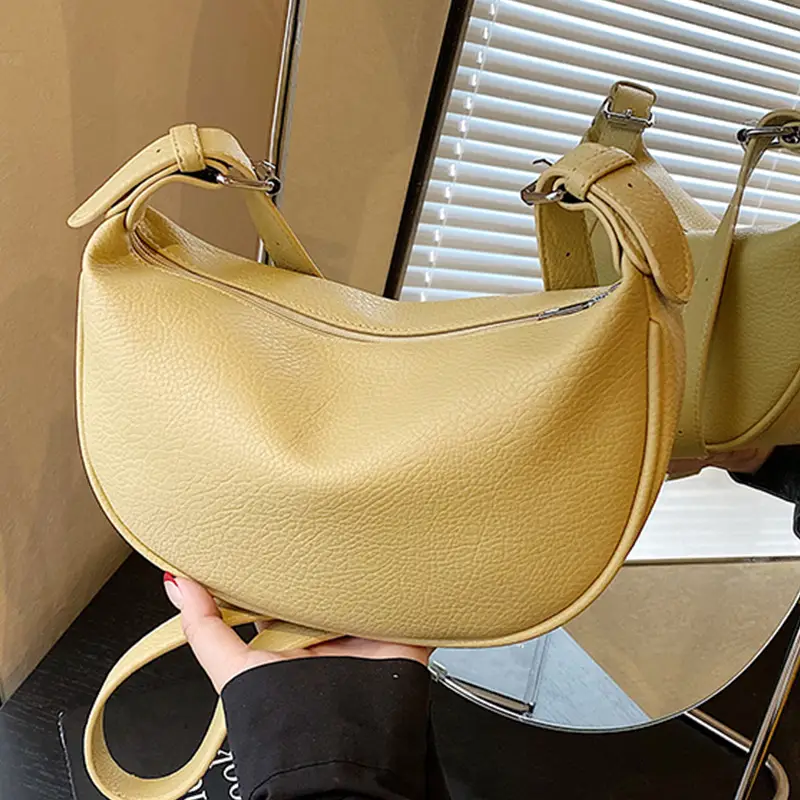 2026 Black Crossbody Bag with Long Strap for Women
