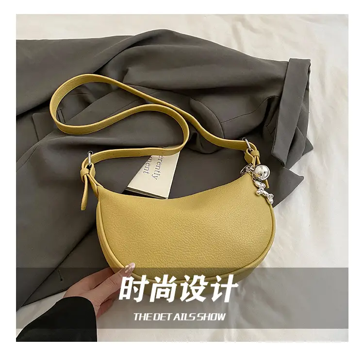 2026 Black Crossbody Bag with Long Strap for Women — feature 10