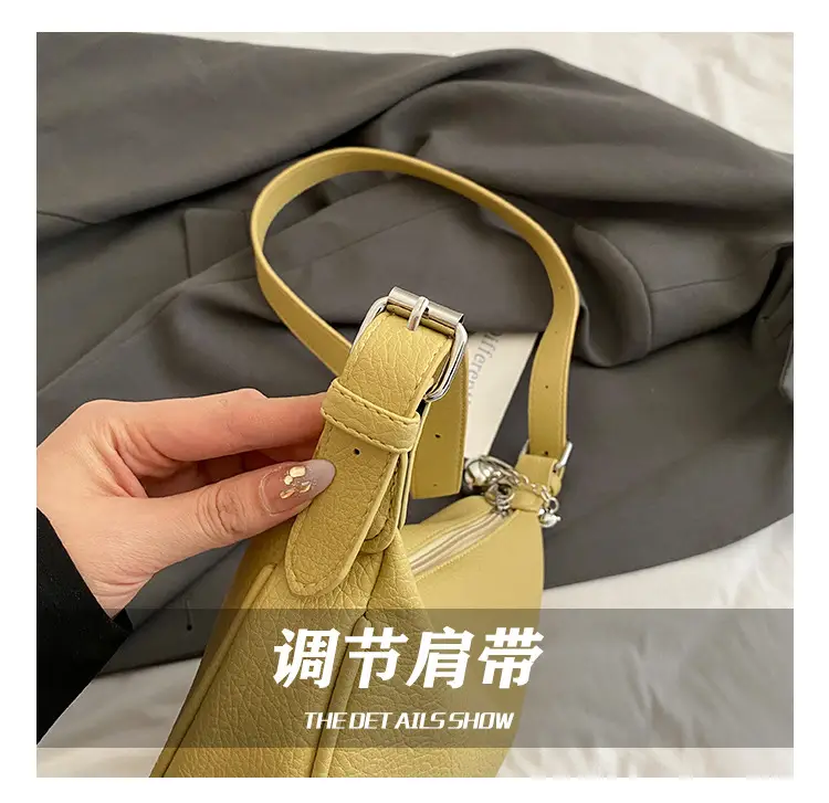 2026 Black Crossbody Bag with Long Strap for Women — feature 11