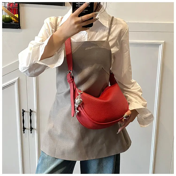 2026 Black Crossbody Bag with Long Strap for Women — feature 21