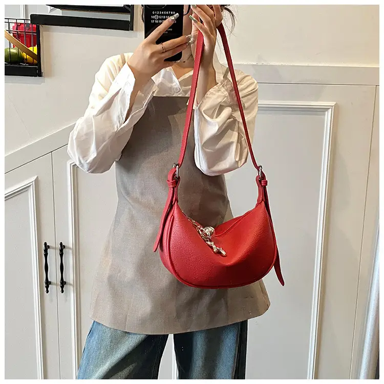 2026 Black Crossbody Bag with Long Strap for Women — feature 22