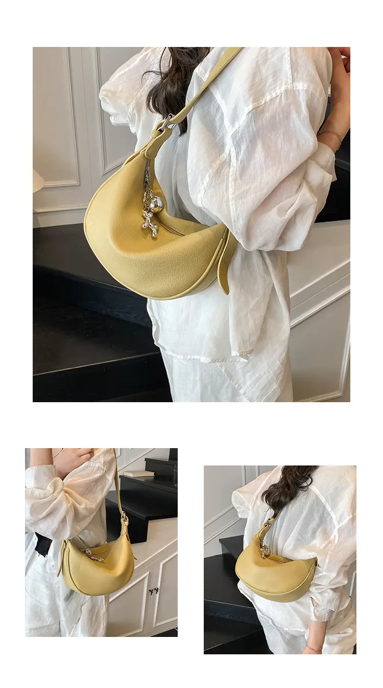 2026 Black Crossbody Bag with Long Strap for Women — feature 7