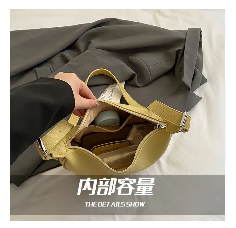 2026 Black Crossbody Bag with Long Strap for Women — feature 8