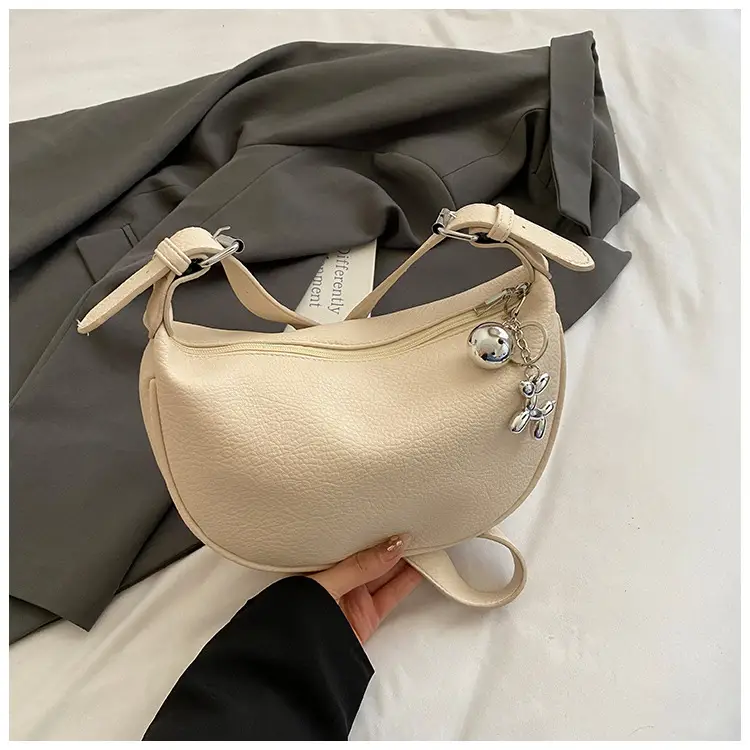 2026 Black Crossbody Bag with Long Strap for Women