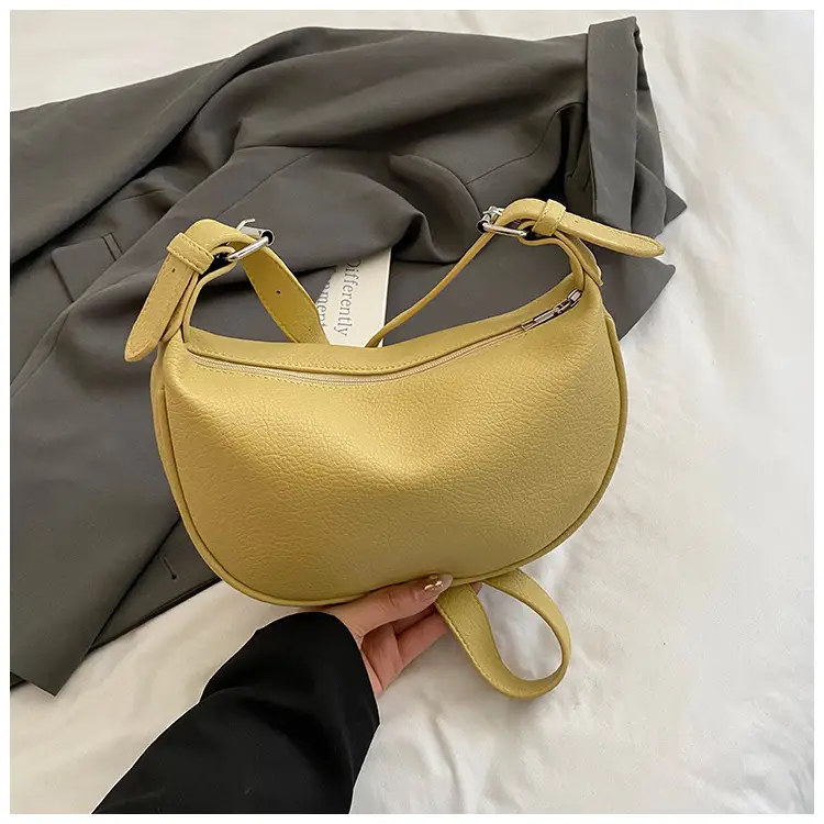 2026 Black Crossbody Bag with Long Strap for Women