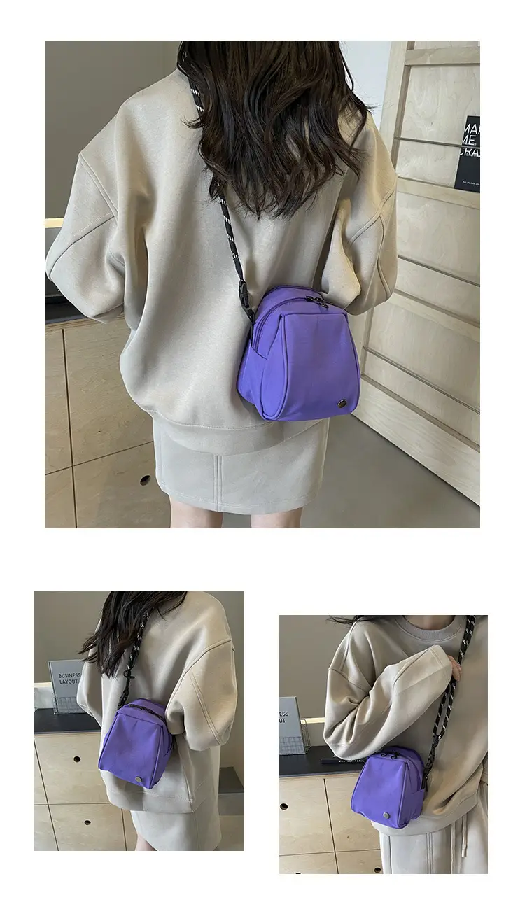 Women's Crossbody Bag Cream Simple Shell Casual All-match — feature 13