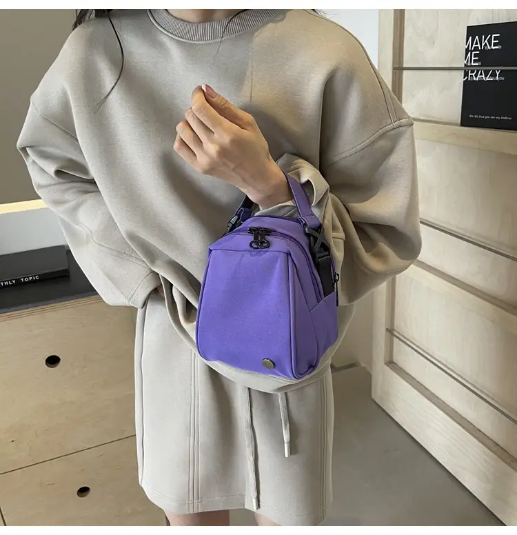 Women's Crossbody Bag Cream Simple Shell Casual All-match — feature 26