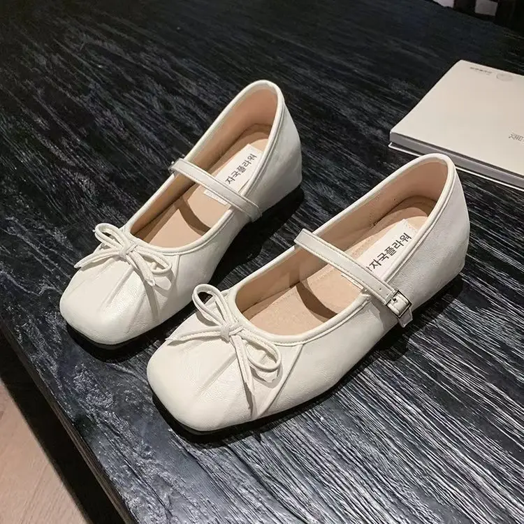 French-Style Height-Increasing 5cm Mary Jane Shoes for Women, 2025 New Autumn Versatile Retro Non-Slip Bow-Knot Single Shoes — feature 12