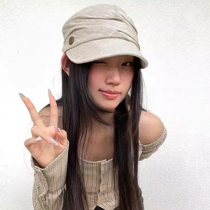 Women Duck Tongue Sun Hat Spring Summer Korean Style - Image 6