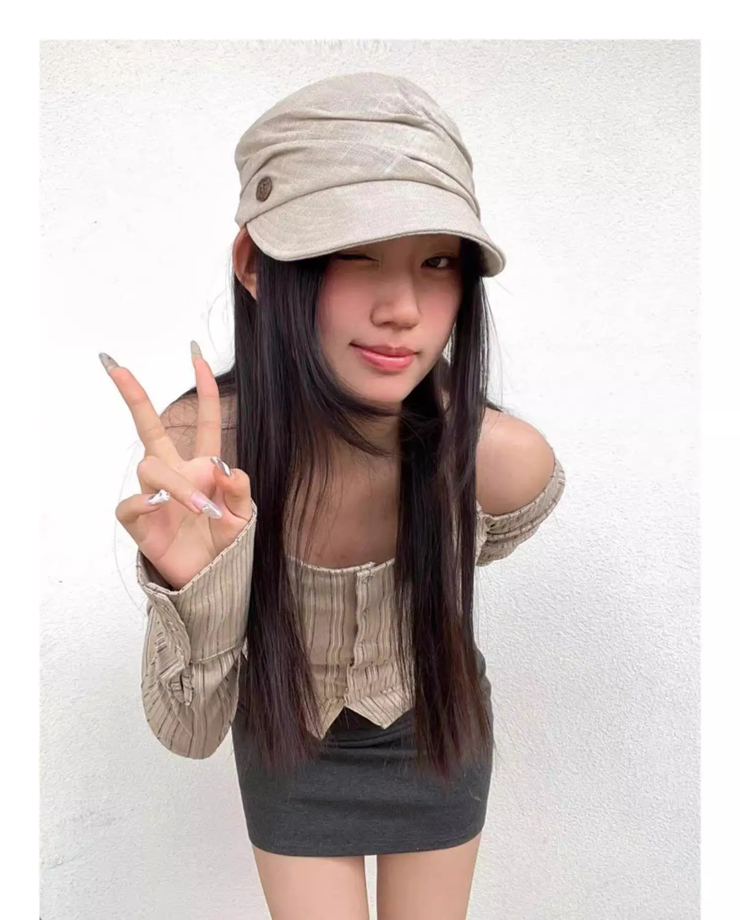 Women Duck Tongue Sun Hat Spring Summer Korean Style — feature 10