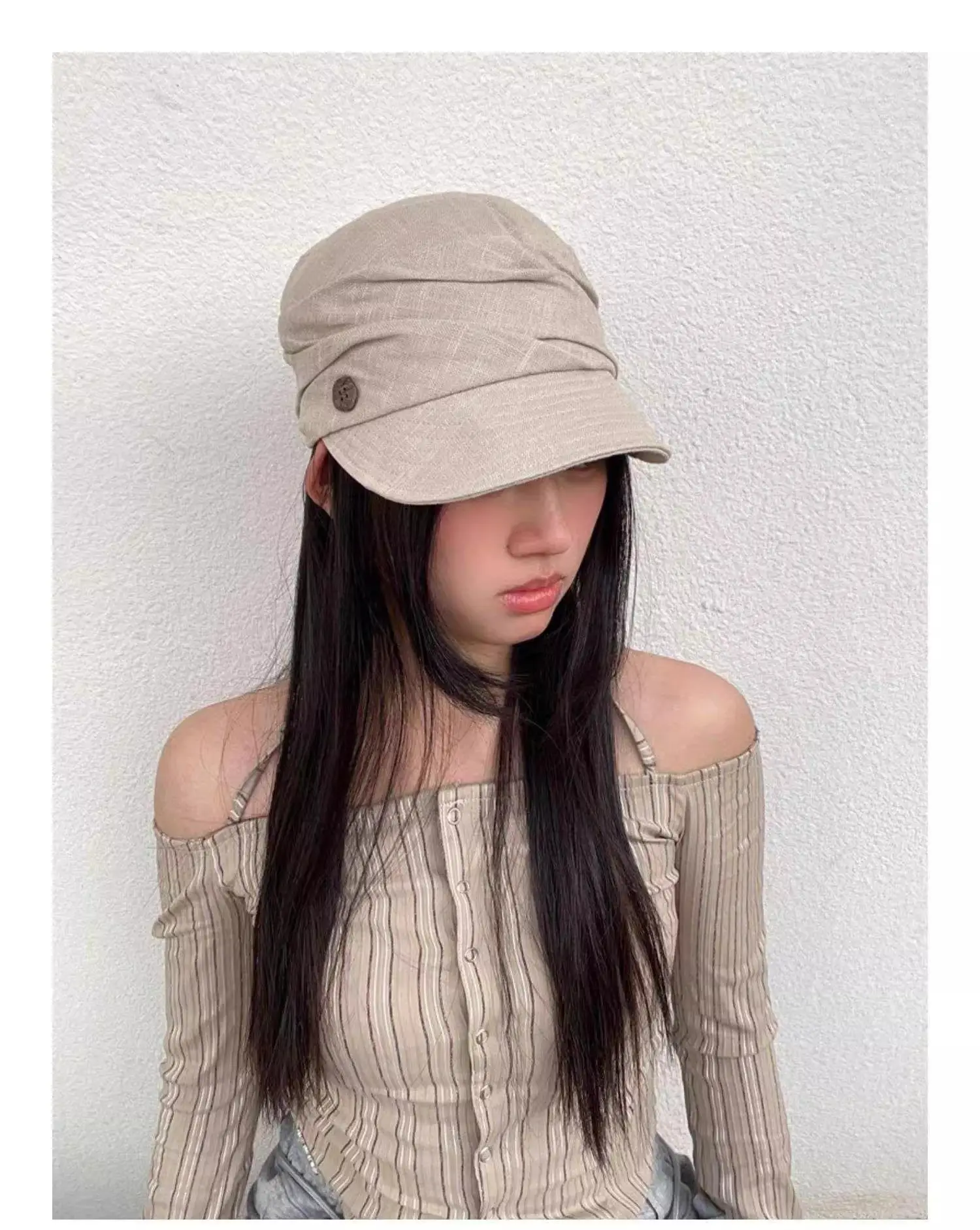 Women Duck Tongue Sun Hat Spring Summer Korean Style — feature 11