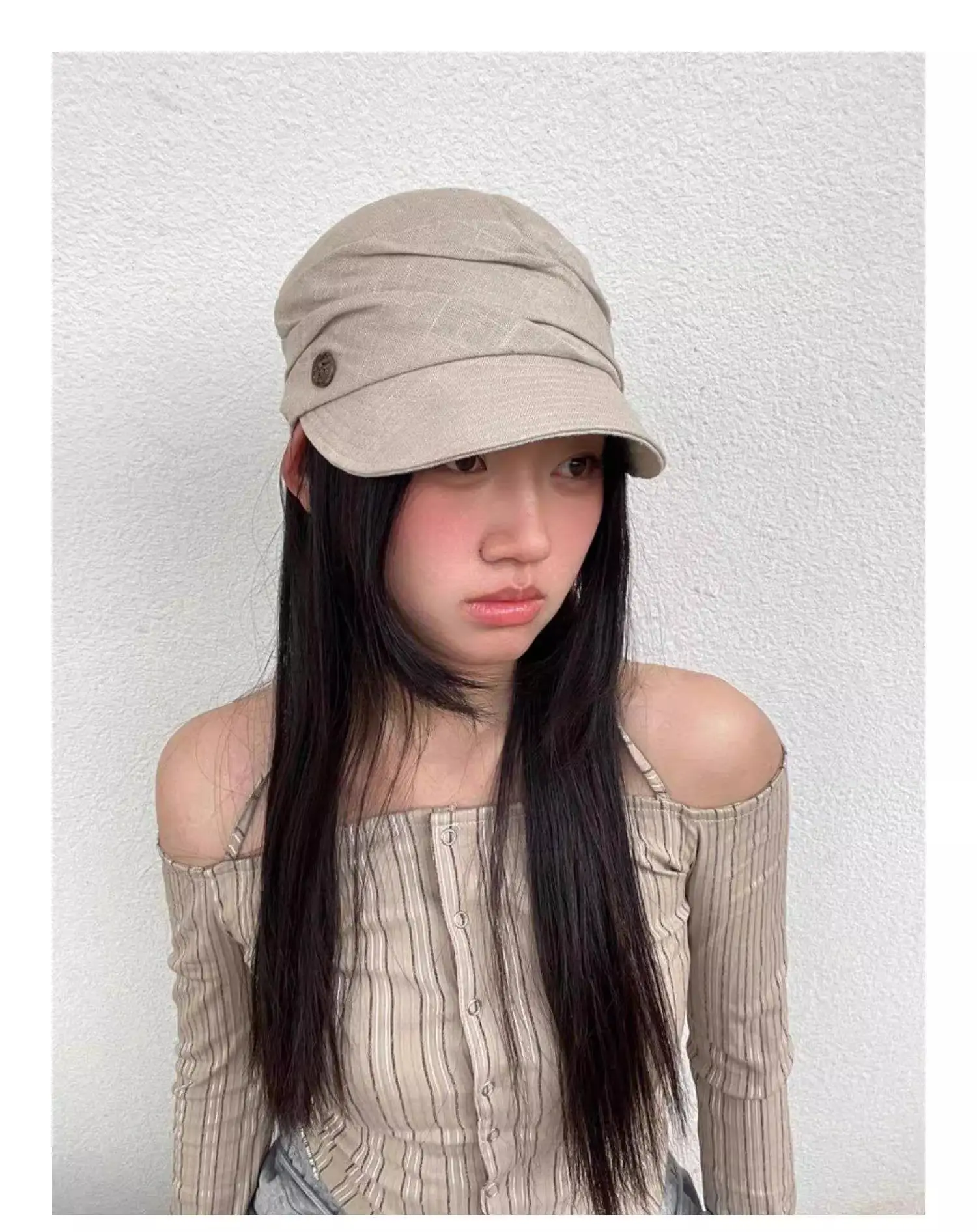 Women Duck Tongue Sun Hat Spring Summer Korean Style — feature 12