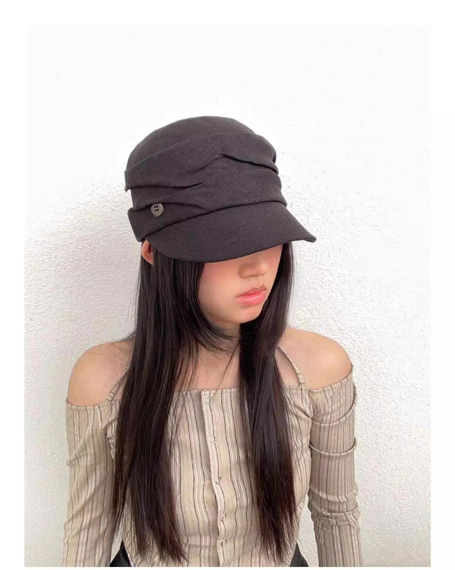 Women Duck Tongue Sun Hat Spring Summer Korean Style — feature 7