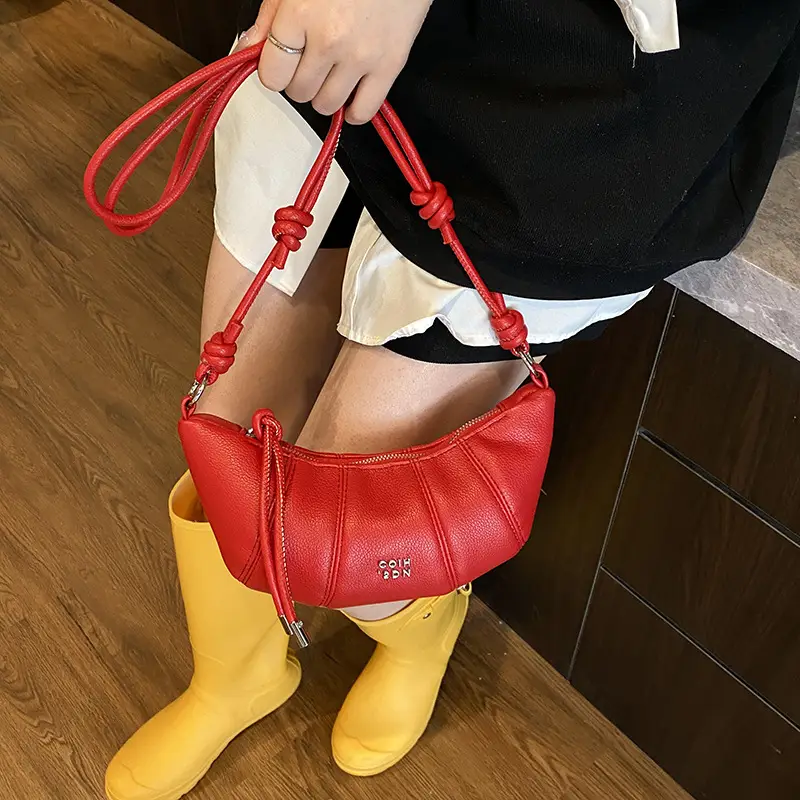 Korean Style Cream White Women's Shoulder Bag 2025 - Image 8