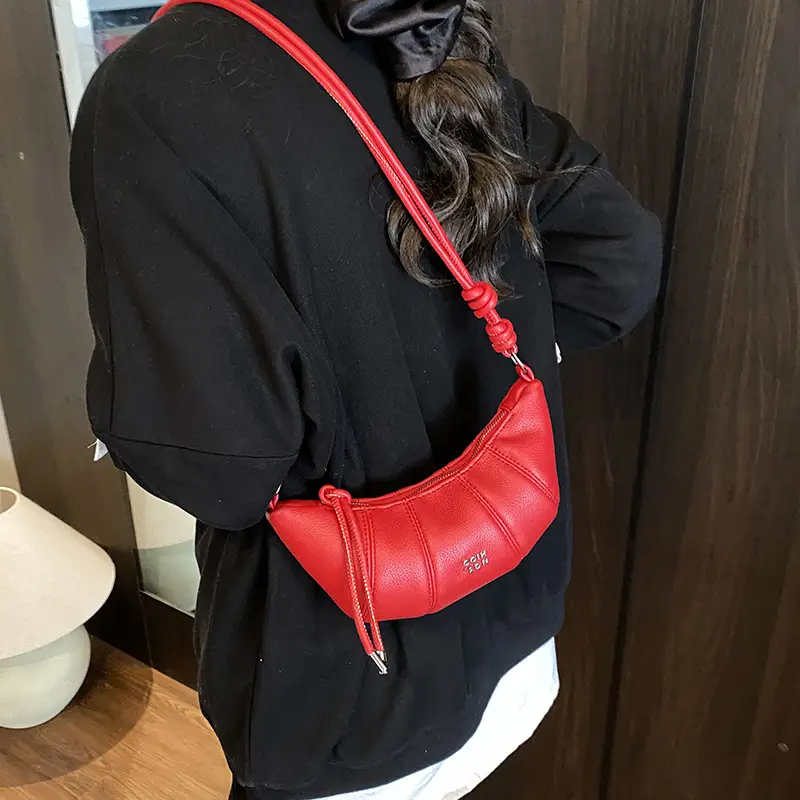 Korean Style Cream White Women's Shoulder Bag 2025 - Image 9