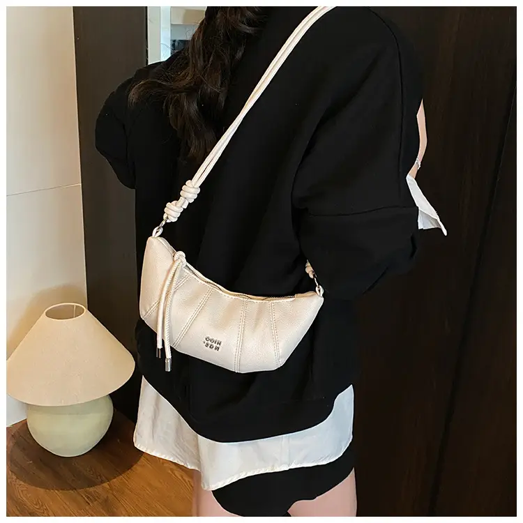Korean Style Cream White Women's Shoulder Bag 2025 — feature 16
