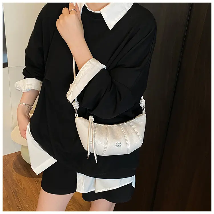 Korean Style Cream White Women's Shoulder Bag 2025 — feature 17