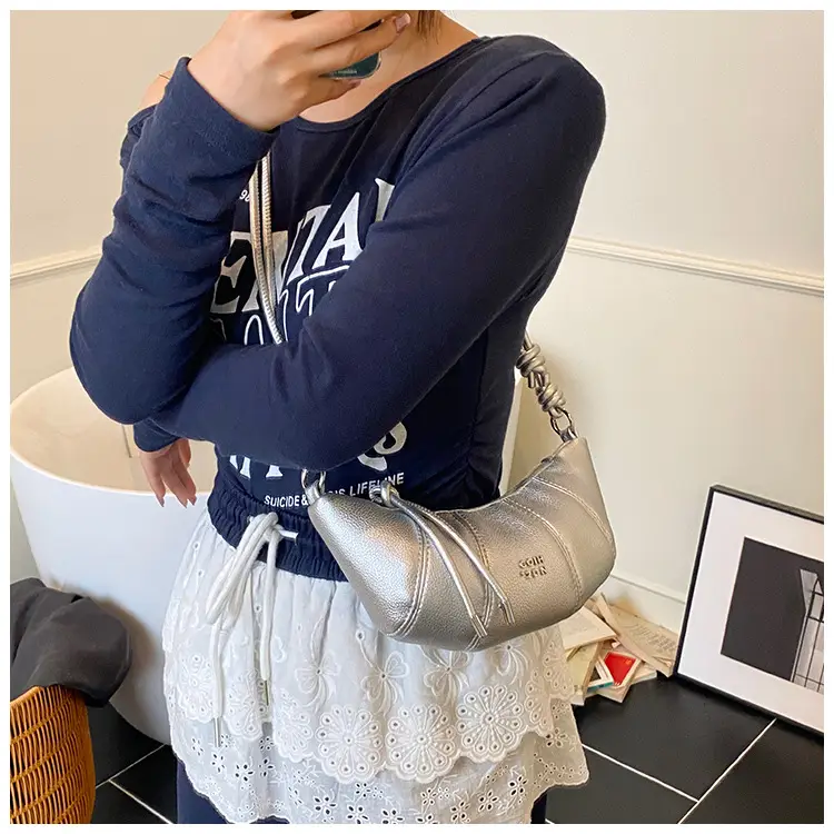 Korean Style Cream White Women's Shoulder Bag 2025 — feature 24