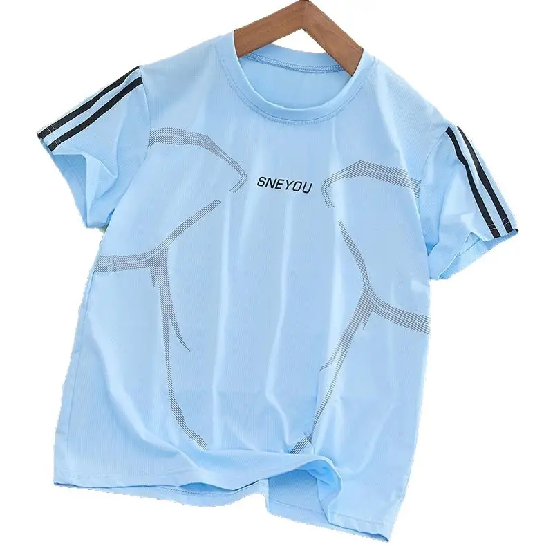Boys White Graphic T-Shirt Medium Large - Image 5